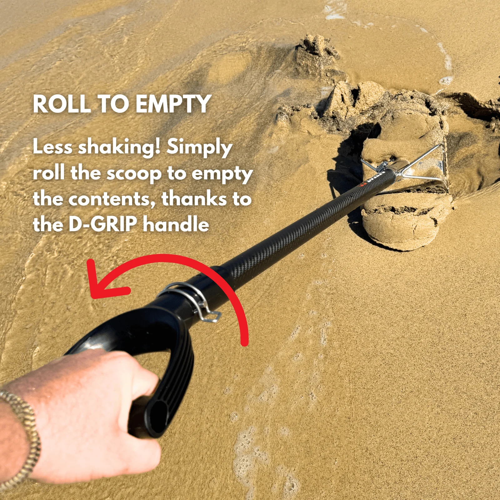 BEACH SAND SCOOP V2 + CARBON HANDLE - Image 10